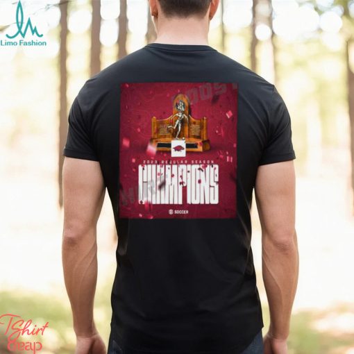 Congrats Arkansas Razorbacks 2023 Regular Season Champions T Shirt