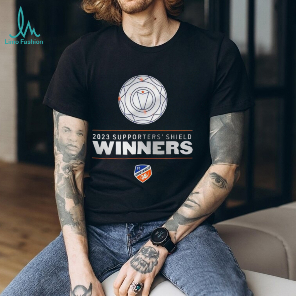 Congrats fc cincinnati is the 2023 supporters shield winners shirt Congrats fc cincinnati is the 2023 supporters shield winners shirt