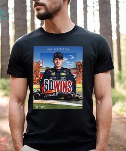 Congratulations Max Verstappen 50 Wins T Shirt United States GP 2023