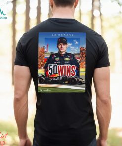 Congratulations Max Verstappen 50 Wins T Shirt United States GP 2023