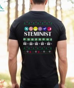 Cool Science Christmas Steminist shirt