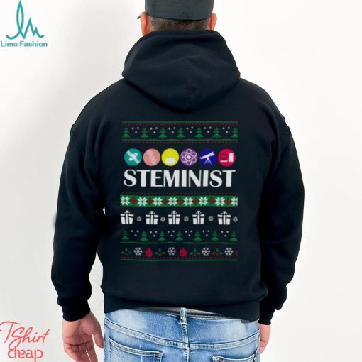 Cool Science Christmas Steminist shirt