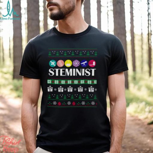 Cool Science Christmas Steminist shirt