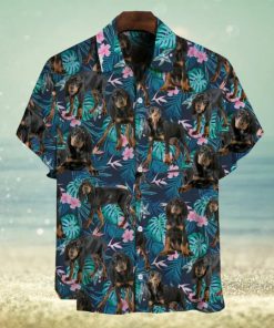 Coonhound Tropical Hawaiian Shirt V1 Gift For Men And Women, Pet Lover