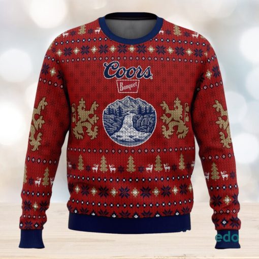 Coors Banquet 3D Ugly Christmas Sweater Unisex Christmas Sweater For Men And Women