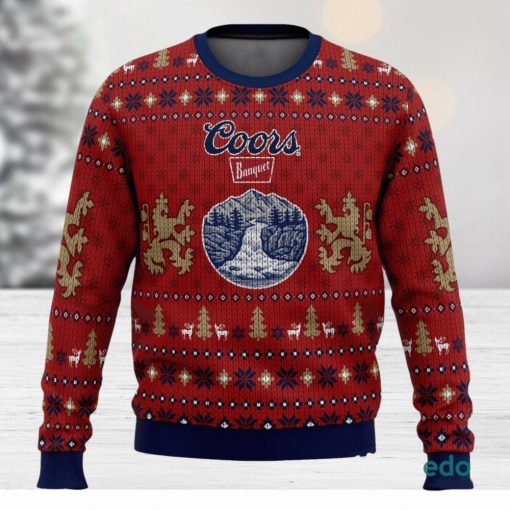 Coors Banquet 3D Ugly Christmas Sweater Unisex Christmas Sweater For Men And Women