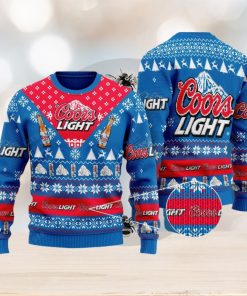 Coors Light Beer Knitted Xmas Sweater Gift Men And Women