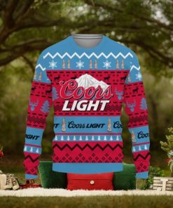 Personalized Name Coors Light Beer 3D All Over Printed Ugly Christmas  Sweater Christmas Gift For Family - Limotees