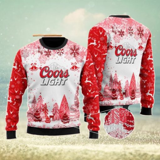 Coors Light Jingle Bells Ugly Christmas Sweater Christmas Holiday Gift