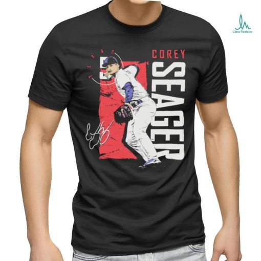 Corey Seager Texas Rangers player signature art shirt