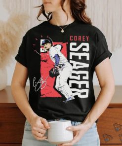 Corey Seager Texas Rangers player signature art shirt