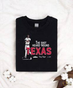 Corey seager shot heard round Texas mlbpa 2023 shirt