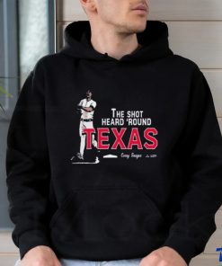 Corey seager shot heard round Texas mlbpa 2023 shirt