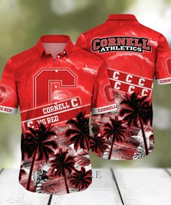 Cornell Big Red NCAA Hawaiian Shirt Coastline Aloha Shirt