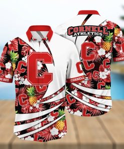 Cornell Big Red NCAA Hawaiian Shirt Heatwave Aloha Shirt