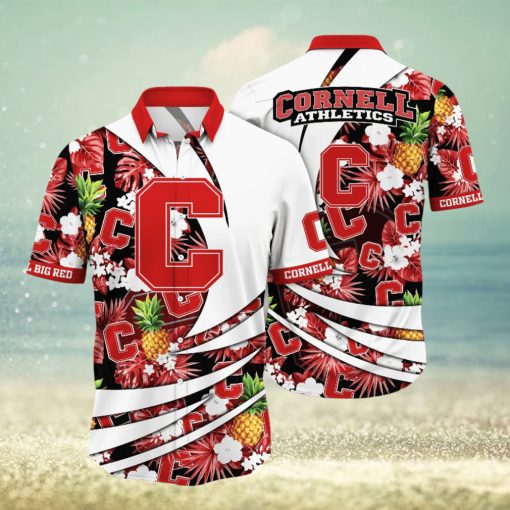 Cornell Big Red NCAA Hawaiian Shirt Heatwave Aloha Shirt