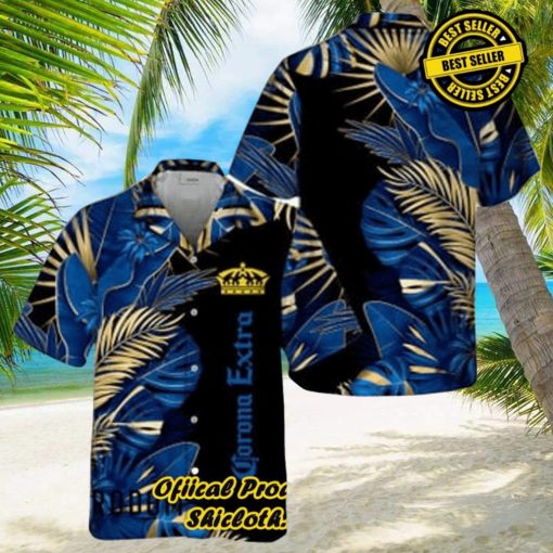 Corona Extra Tropical Palm Hawaiian Shirts