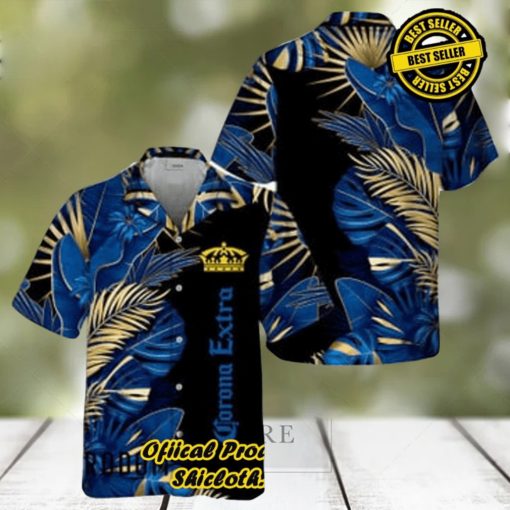 Corona Extra Tropical Palm Hawaiian Shirts