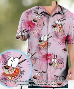 Courage The Cowardly Dog Hawaiian Shirt