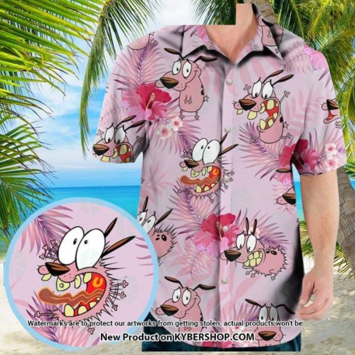 Courage The Cowardly Dog Hawaiian Shirt