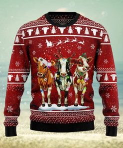 Cow Christmas Funny Ugly Sweater