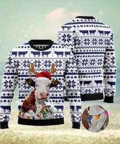 Cow Christmas Reunion Ugly Christmas Sweater AOP All Over Printed Sweater