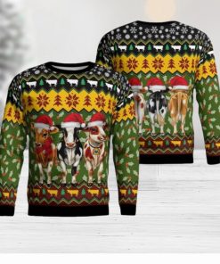 Cow Christmas Ugly Sweater