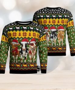 Cow Christmas Ugly Sweater