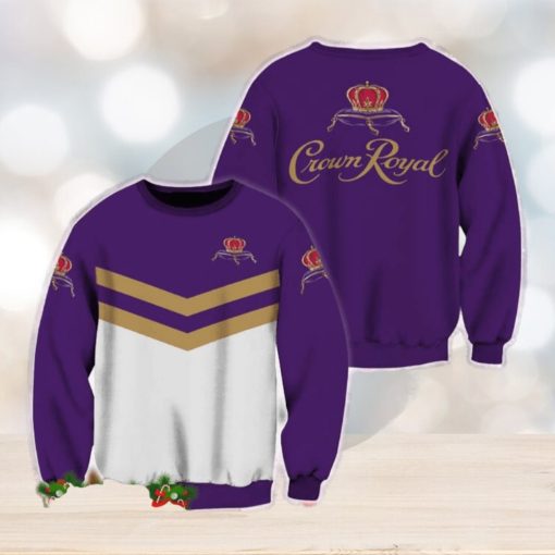 Crown Royal Purple Tennis Sweater Beer Lovers Cold For Fans Gift Men And Women