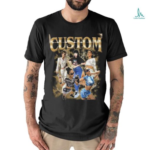 Custom 90s Vintage Style Shirt, Custom Photos Bootleg Rap TShirt