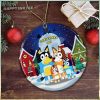 Los Angeles Rams Personalized Your Name Snoopy And Peanut Ornament Christmas Gifts For NFL Fans SP161023147ID03