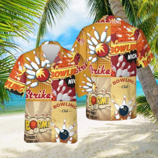 Custom Funny Bowling Hawaiian Shirts