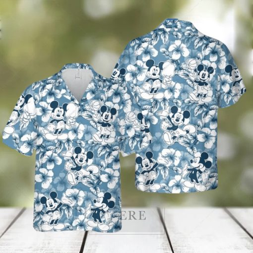 Custom Mickey Mouse Summer Hawaiian Shirt Shorts