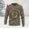 6 Packs Body With Firefighter Tattoo For Firefighters Ugly Christmas Sweater For Men & Women