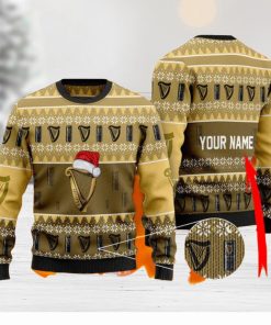 Custom Name Guinness Ugly Christmas Sweater