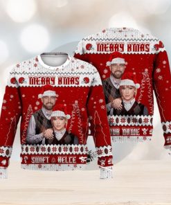 Custom Name Taylor Swift Travis Kelce Kansas Football Ugly Christmas Sweater