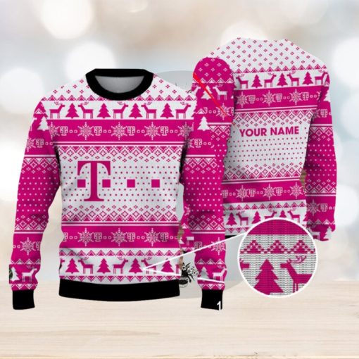 Custom Name Ugly Sweater deutsche telekom ag New For Men And Women Gift Familys Holidays