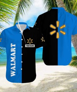 Custom Name WALMART Brand Surfboard 3D Hawaiian Shirt For Summer