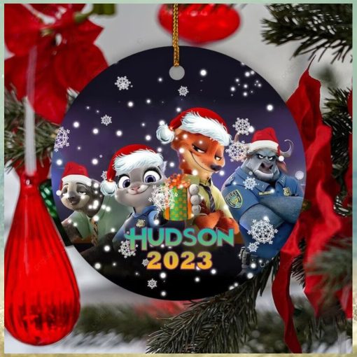 Custom Name Zootopia Ornament, Judy Hopps Ornaments