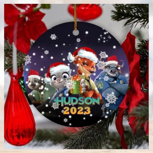 Custom Name Zootopia Ornament, Judy Hopps Ornaments