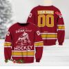 Philadelphia Flyers Funny Ugly Christmas Sweater Angry For Men And Women Custom Name Gift Fans