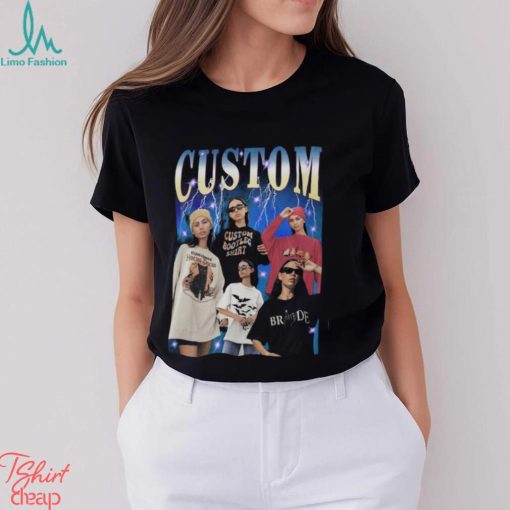 Custom Your Own Bootleg Idea Here Custom Rapper Shirt Insert Your Design Customized Photo Tee Personalized T shirt Customized Sweatshirt