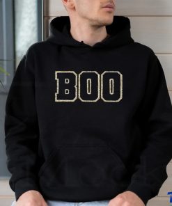 Cute BOO Halloween sweatshirt Gold Glitter Chenille Patch Crewneck shirt