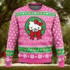 Stella Artois Beers Merry Christmas Whiskey And Beers Reindeer Pattern Ugly Christmas Sweater