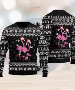 Cute Flamingo Ugly Christmas Sweater Funny Gift For Men And Women Family Holidays