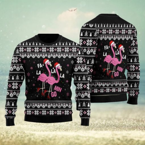 Cute Flamingo Ugly Christmas Sweater Funny Gift For Men And Women Family Holidays