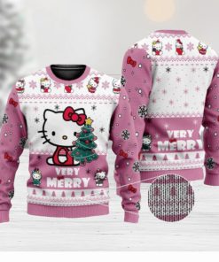 Cute Hello Kitty Ugly Christmas Sweater