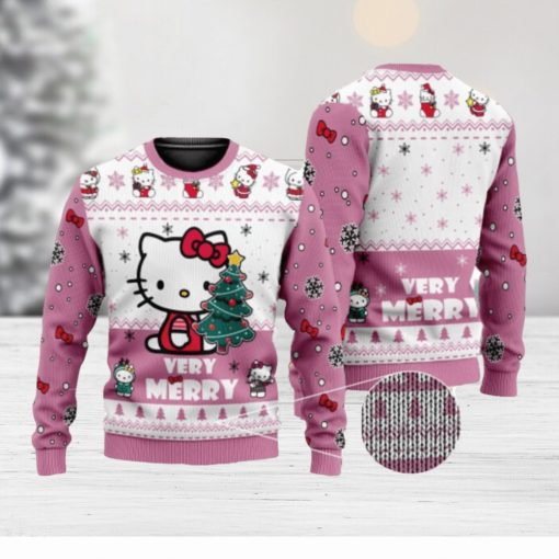 Cute Hello Kitty Ugly Christmas Sweater