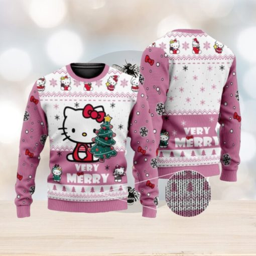 Cute Hello Kitty Ugly Christmas Sweater