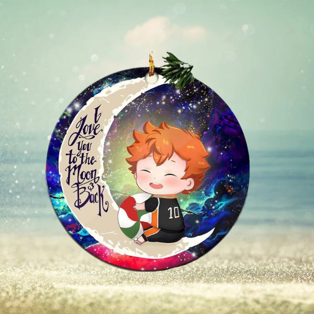 Cute Hinata Haikyuu Love You To The Moon And Back Christmas Tree Decorations Ornament Cute Hinata Haikyuu Love You To The Moon And Back Christmas Tree Decorations Ornament